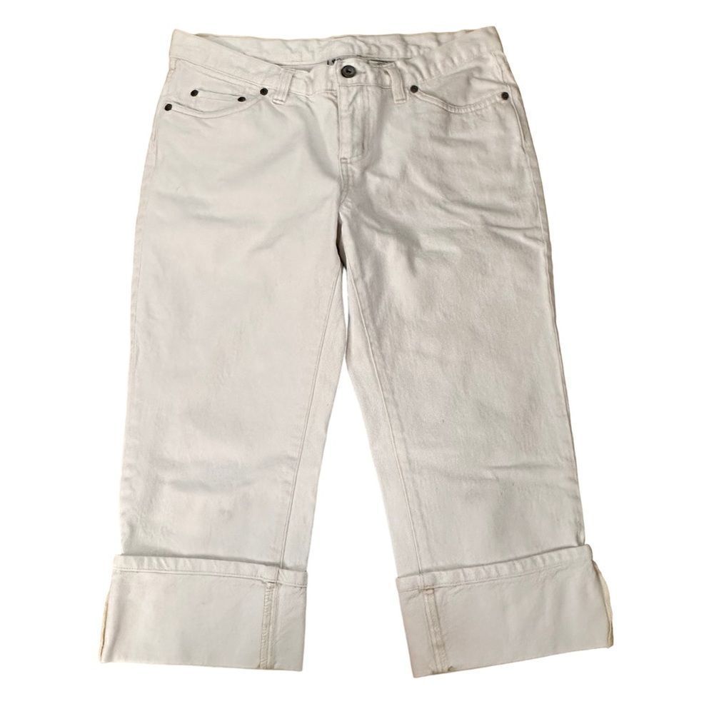 Columbia ~ Off white denim capris ~ size 8